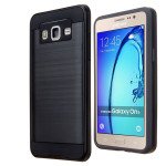 Wholesale Samsung Galaxy On5 G550 Armor Hybrid Case (Black)